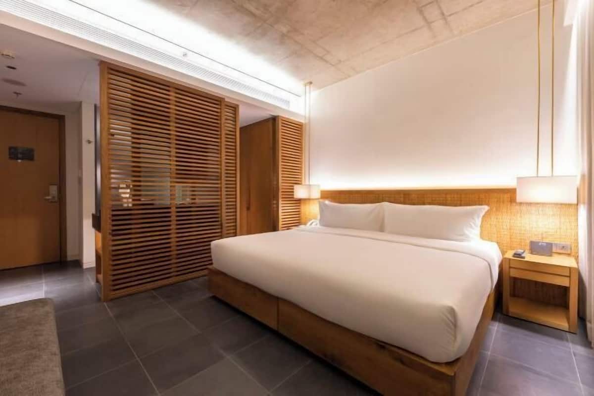 1 dormitori, roba de llit d'alta qualitat i minibar