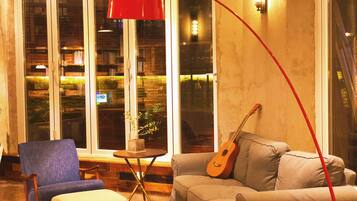 Sala de estar en el lobby