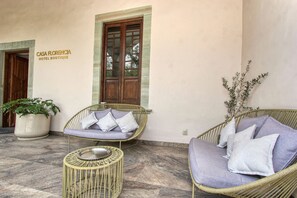 Terrace/patio - Casa Florencia Hotel Boutique (Guanajuato)