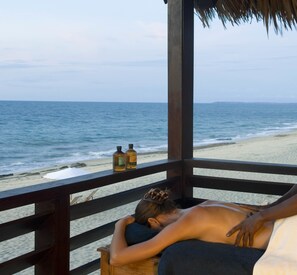 Massagens na praia