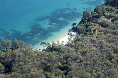 Vue aérienne. Anjajavy le Lodge - Relais & Châteaux