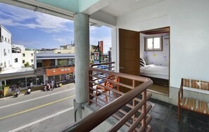 Quarto casal standard, para não fumantes, sacada | Parte interna