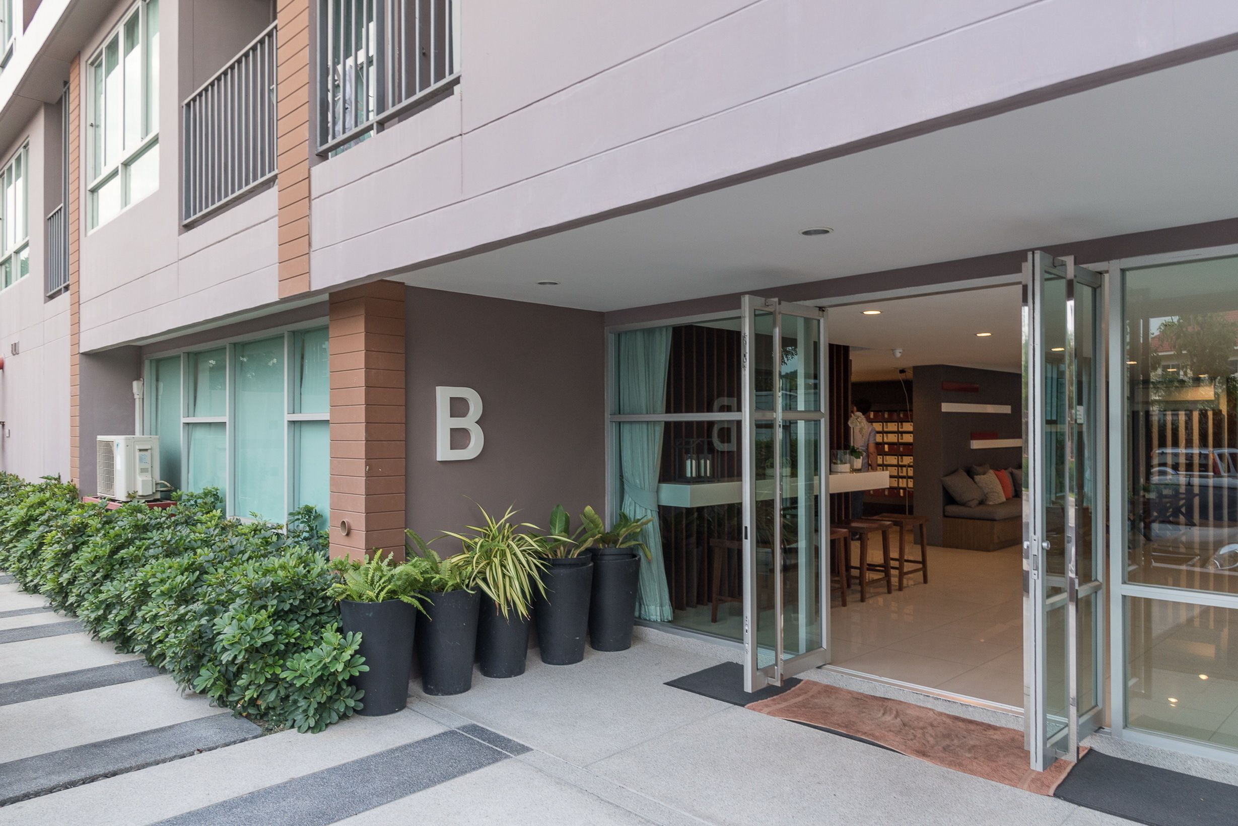 Lối vào nơi lưu trú