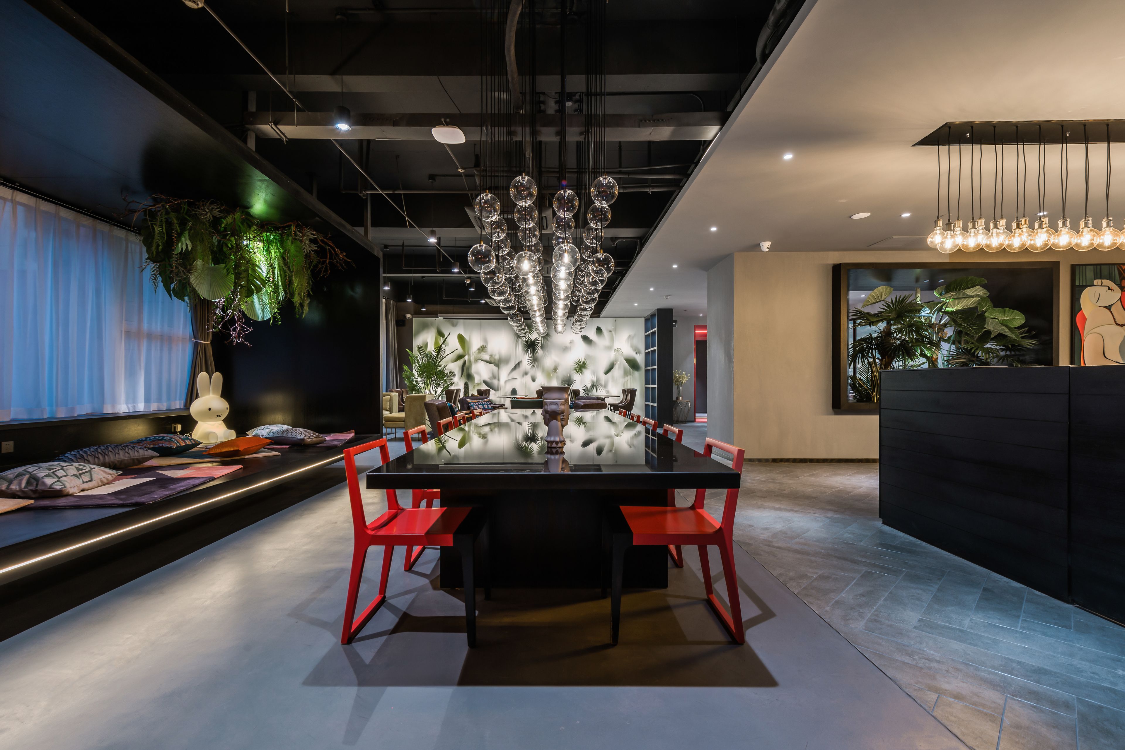 Sitzecke in der Lobby