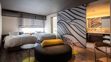 Zweibettzimmer (#301, Suite) | Zimmersafe, individuell dekoriert, individuell eingerichtet