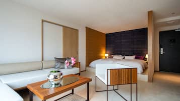 Room#205 Suite Room Twin | In-room safe, individually decorated, individually furnished