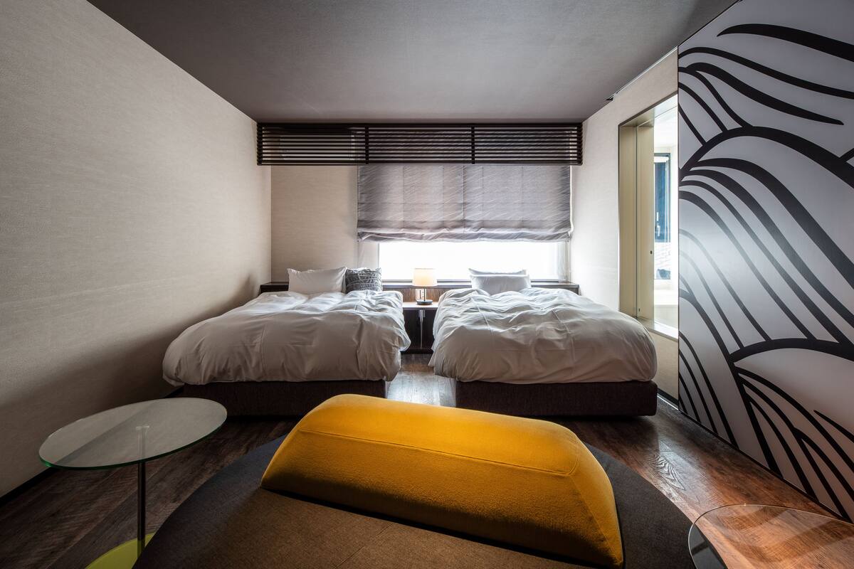 Room#301 Suite Room Twin | In-room safe, soundproofing, WiFi (free), individually decorated