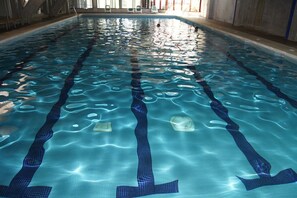 Indoor pool, outdoor pool