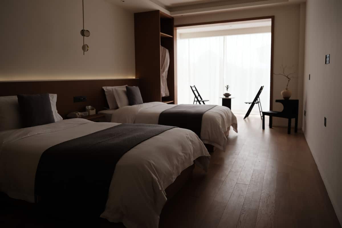 ห้องพรีเมียมทวิน, วิวภูเขา | บริเวณนั่งเล่น