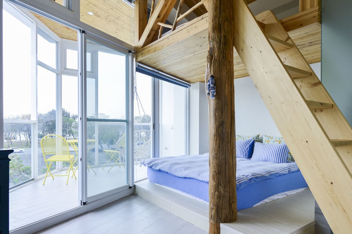 Panoramic Quadruple Room, Multiple Beds, Bay View (3F Joy) | Premium bedding, down comforters, Select Comfort beds, minibar
