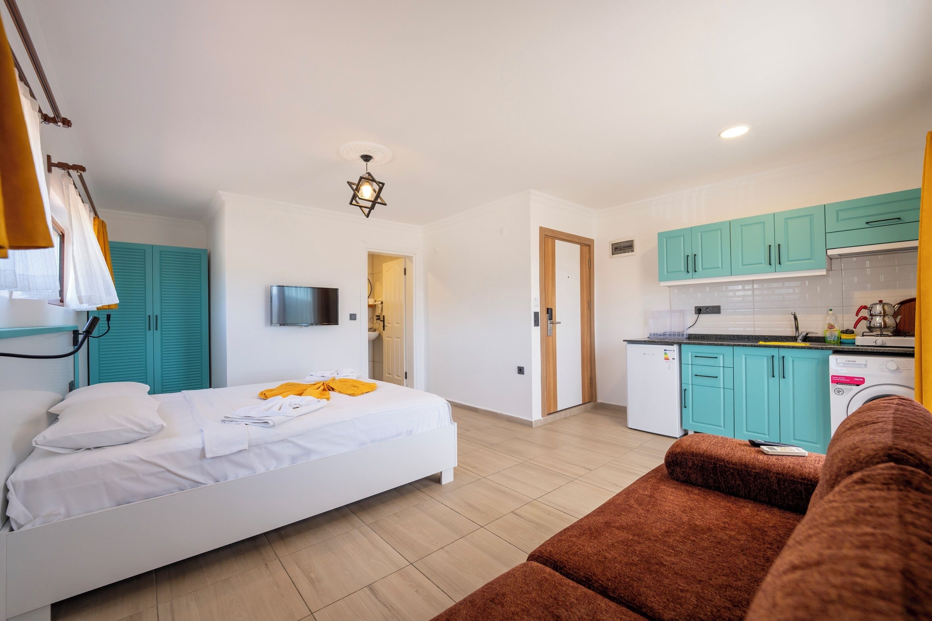 Studio, eingeschränkter Meerblick | Individuell dekoriert, Schreibtisch, laptopgeeigneter Arbeitsplatz