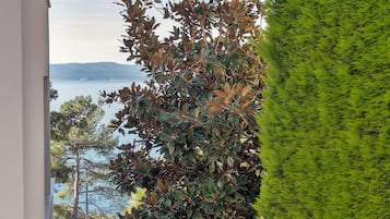 Blick von der Unterkunft