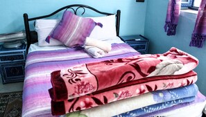 Wifi gratis y ropa de cama 