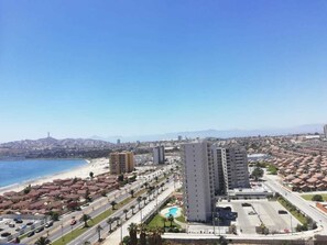 Vue sur la plage/l’océan