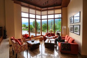 42-inch LED TV with cable channels - The Pema by Realm (Thimphu)