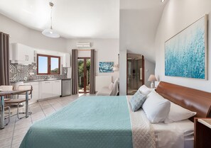 Studio, Meerblick | Laptopgeeigneter Arbeitsplatz, Verdunkelungsvorhänge