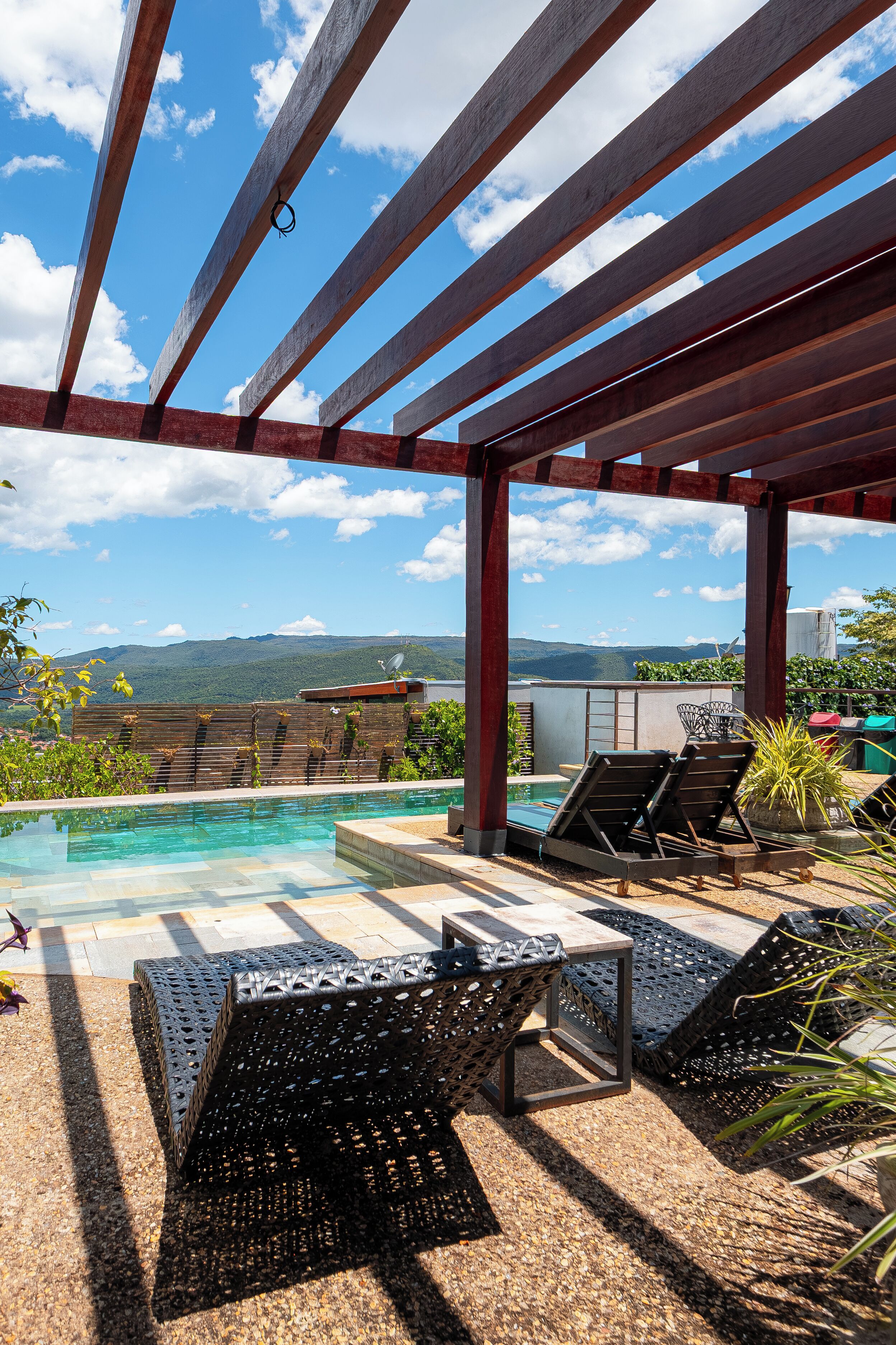 Outdoor pool, open 9:00 AM to 10:00 PM, pool umbrellas, pool loungers