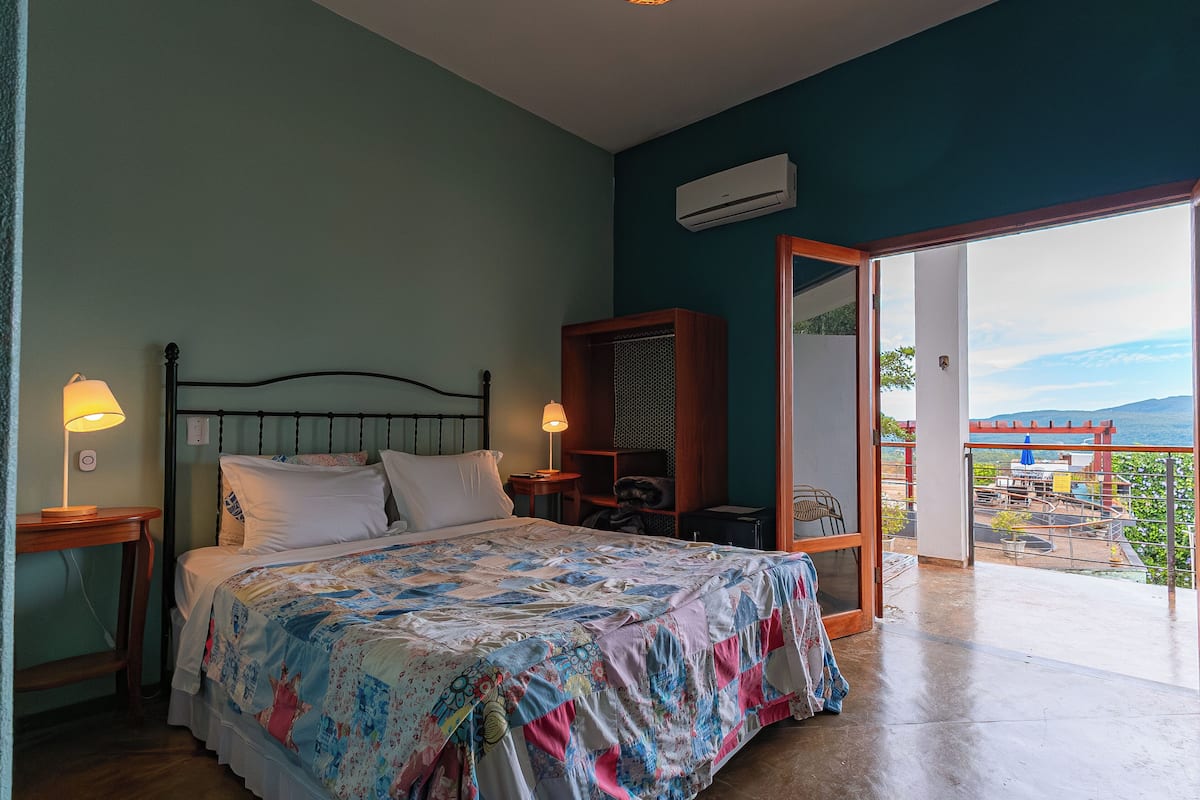 Standard Double Room, 1 Queen Bed, Patio | Minibar, blackout drapes, iron/ironing board, free WiFi