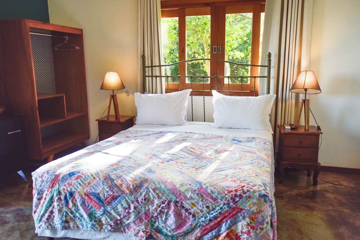 Minibar, blackout curtains, iron/ironing board, free WiFi
