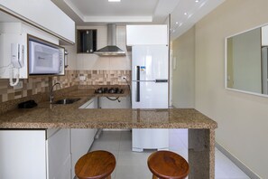 Apartment, 1 Doppelbett und Schlafsofa | Eigene Küche | Kühlschrank, Mikrowelle, Ofen, Kochgeschirr/Geschirr/Besteck