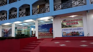 Fachada de la propiedad