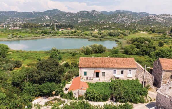 Front of property - Traditional Croatian stone house (Ploce)