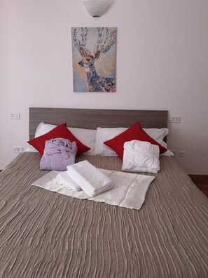 Premium bedding, individually decorated, individually furnished
