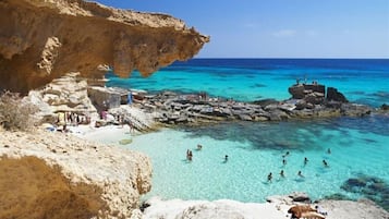 Beach nearby, white sand