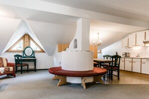 Apartment (6-9 Pax) | Living area | Flat-screen TV