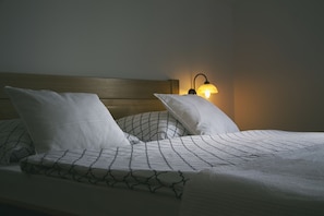 Apartamento luxo, sacada | Vista do quarto