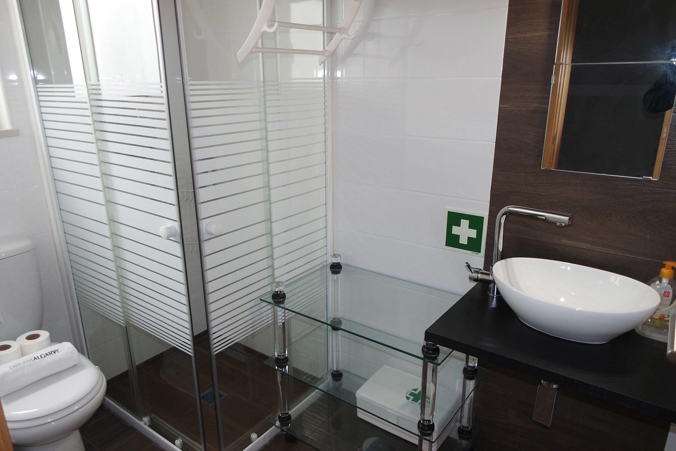 Appartement, 3 slaapkamers, terras | Badkamer | Een douche, handdoeken