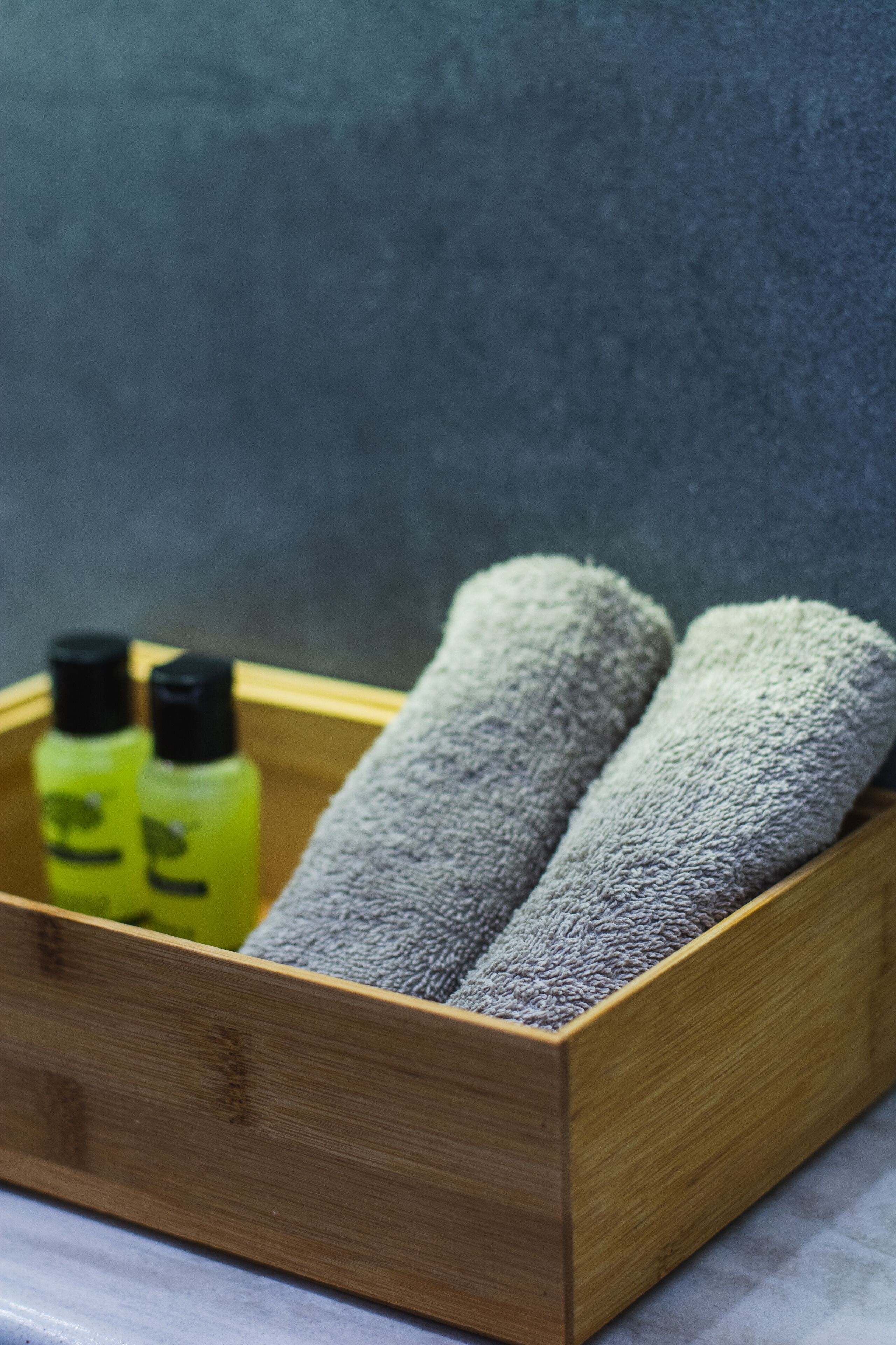 deluxe suite with plunge pool and sea view | bathroom | shower, free toiletries, hair dryer, towels