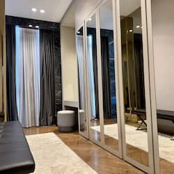 1 bedroom, down comforters, memory foam beds, minibar