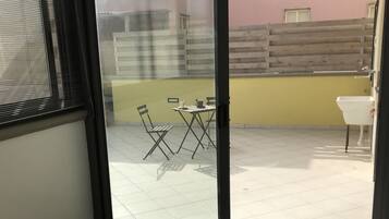 Appartamento Luxury, 1 camera da letto, sauna | Area soggiorno | Smart TV 55 pollici con canali via cavo, TV