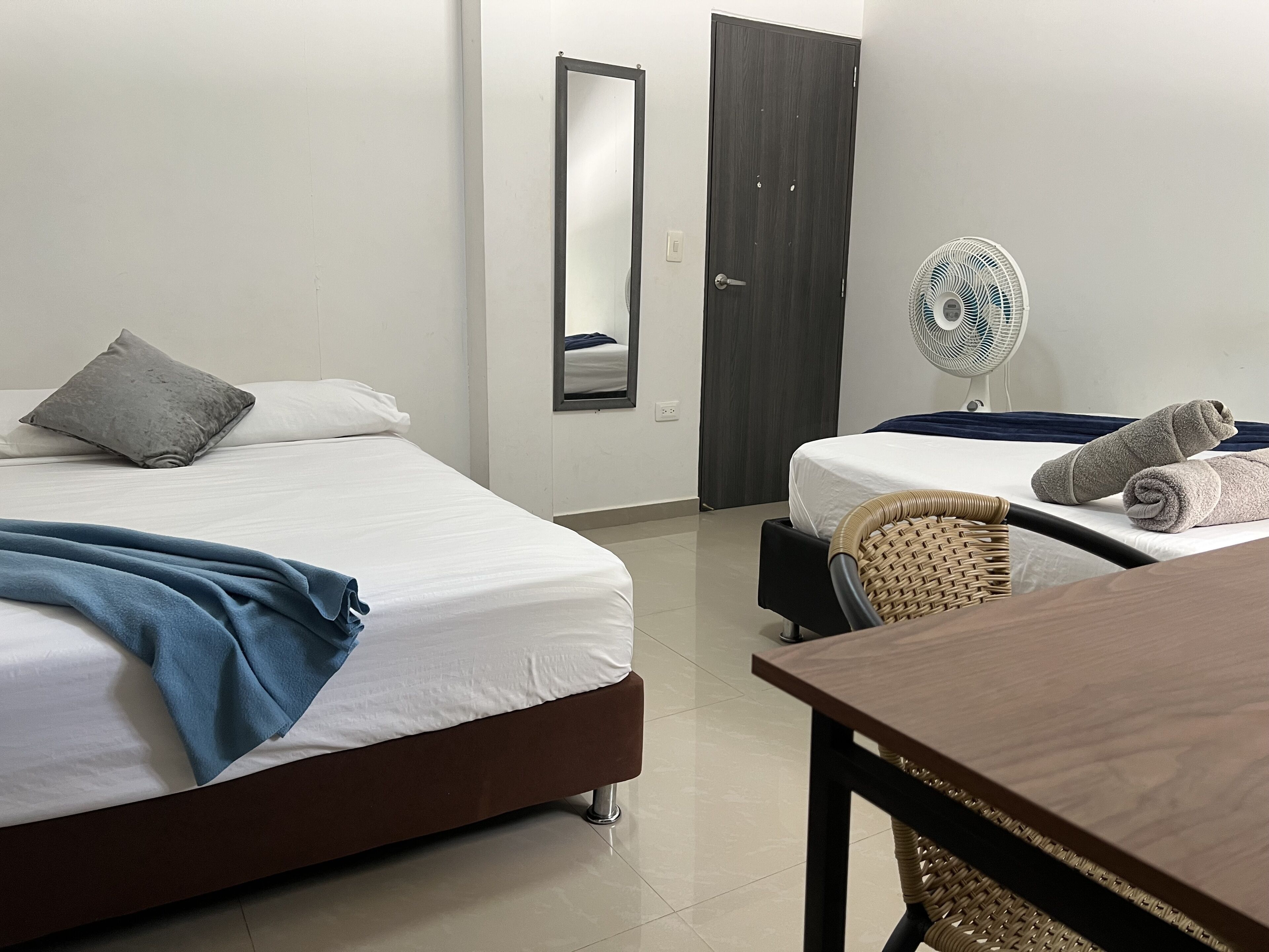 Basic Triple Room, Multiple Beds | Free WiFi, bed sheets