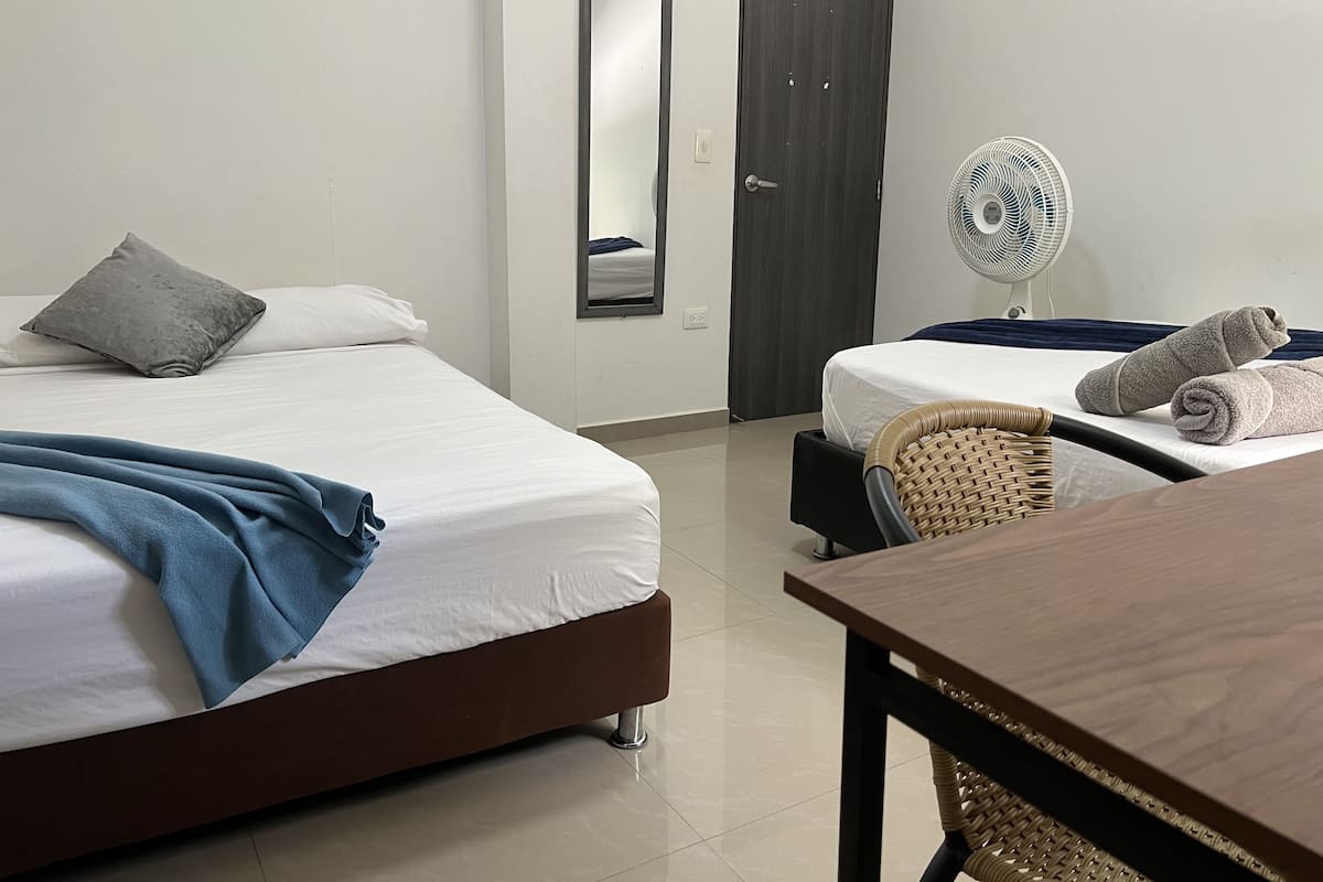 Basic Triple Room, Multiple Beds | Free WiFi, bed sheets