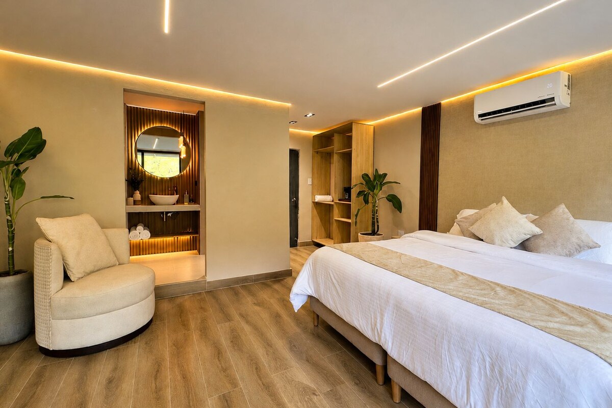 Comfort-Suite, Balkon, Bergblick | Kostenloses WLAN, Bettwäsche