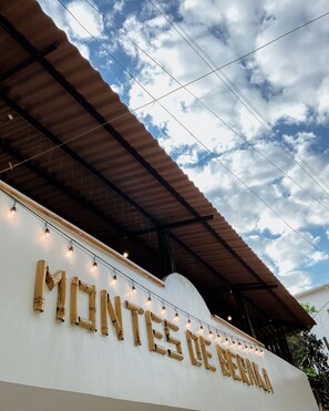 Voorkant van accommodatie