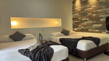 Free WiFi, bed sheets