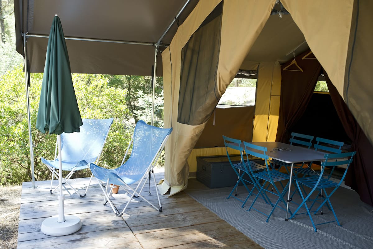 Tent Sweet | Living area