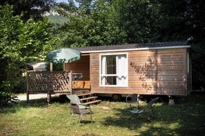 Mobile Unterkunft (Cottage) | Terrasse/Patio