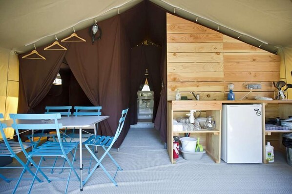 Tent, 2 Bedrooms, Non Smoking | Living area | Ping pong - Huttopia Sarlat (Sarlat-la-Canéda)