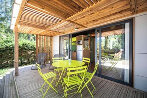 Mobil Home Vancouver | Terraza o patio