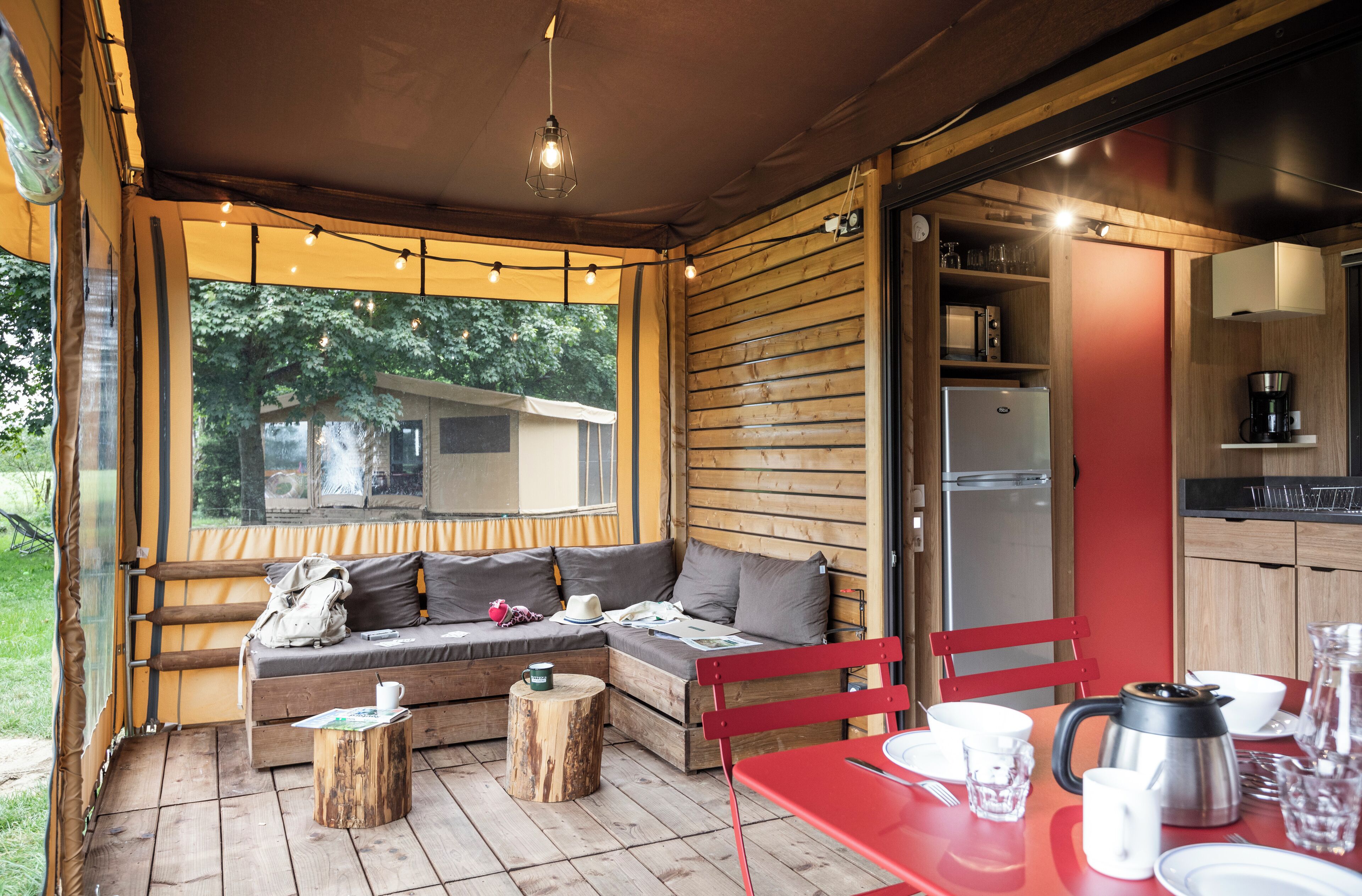 Casa móvil | Zona de estar | Una mesa de tenis de mesa