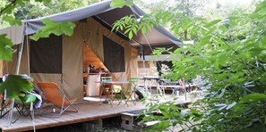 Tent, 2 Bedrooms, Non Smoking | Terrace/patio