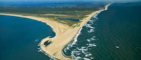 Beach nearby, white sand