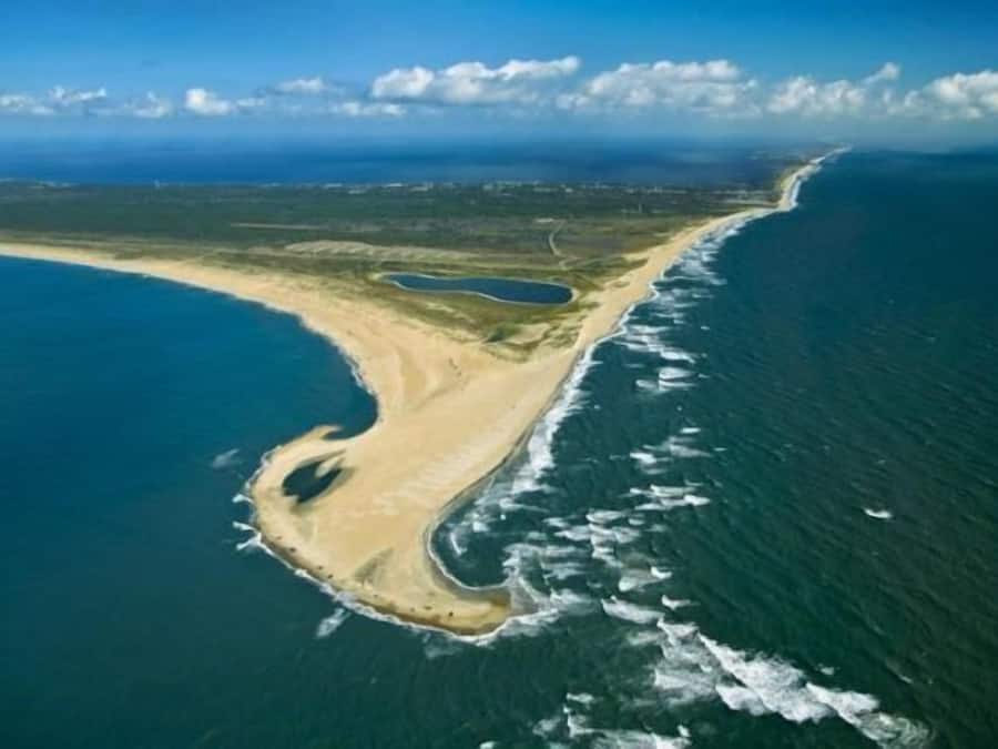 Beach nearby, white sand