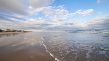 Vlak bij het strand, wit zand