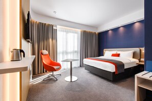 Room, 1 King Bed with Sofa bed, Accessible (Walkin Showr, Single Sofa) | Blackout drapes, iron/ironing board, free WiFi, bed sheets