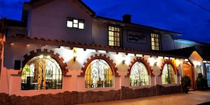 Front of property - evening/night